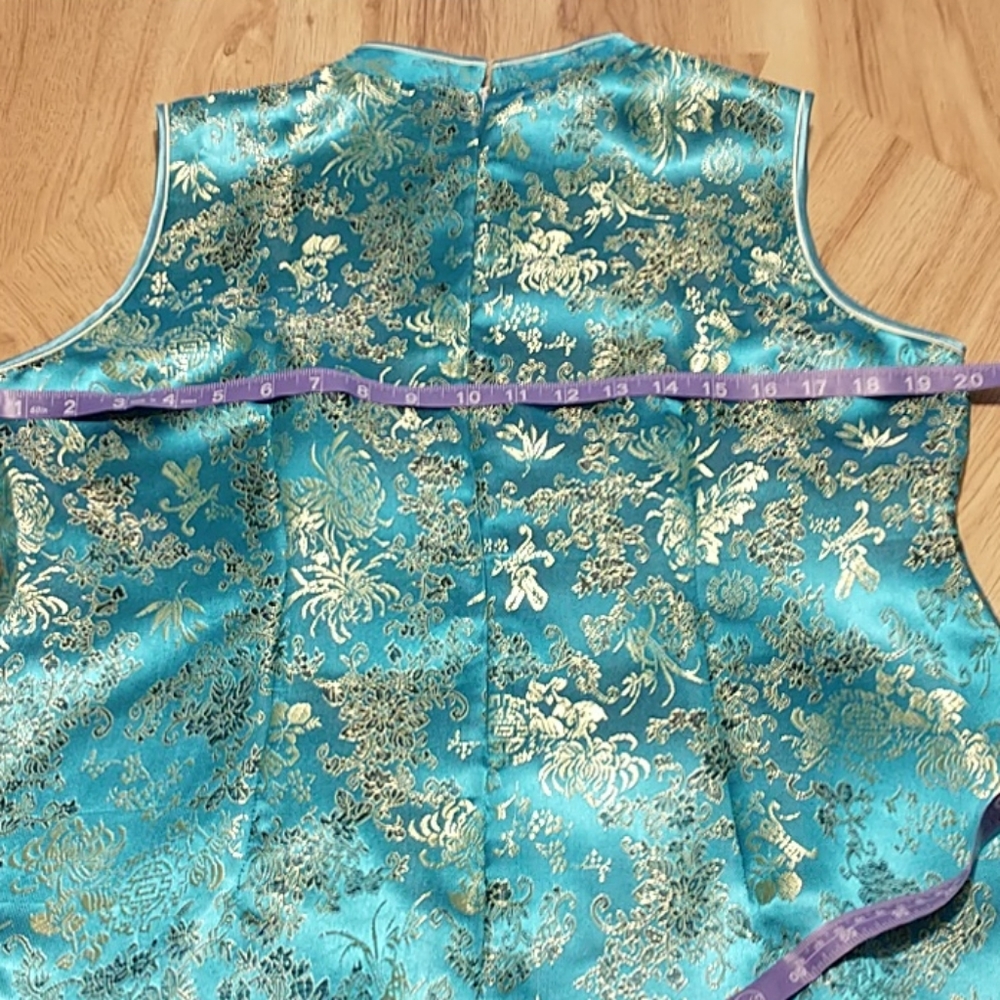 Beautiful Cheongsam Maxi Style Dress - Picture 12 of 16